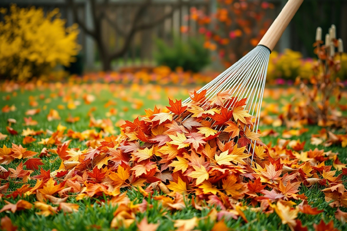 Foglie secche in giardino: un intervento autunnale per ravvivare il tuo spazio verde