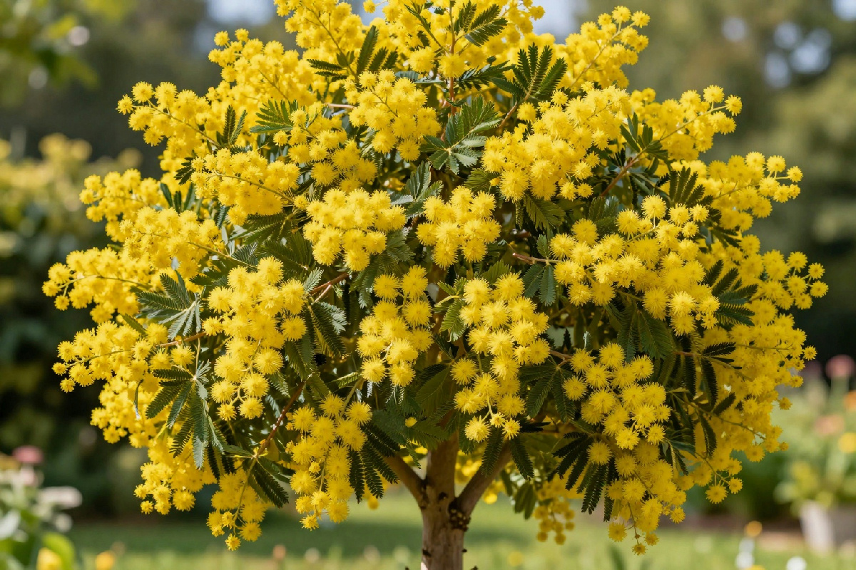 Il posizionamento della mimosa nel giardino: ecco perché è fondamentale per la sua crescita