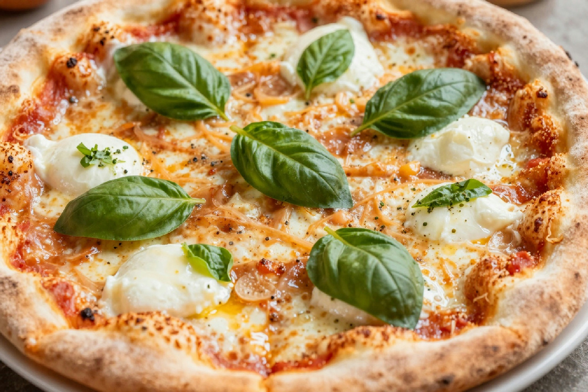 Pizza margherita reinventata: un'esperienza gastronomica imperdibile nel nuovo menu di Piedigrotta